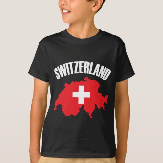 スイス国旗 Tシャツ (正面)