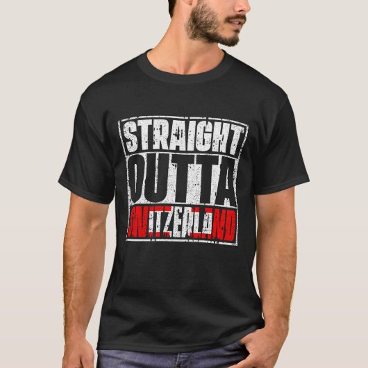 スイス国旗 Tシャツ (正面)