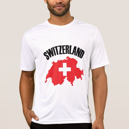 スイス国旗 Tシャツ (正面)