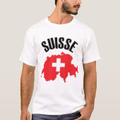 スイス国旗 Tシャツ (正面)