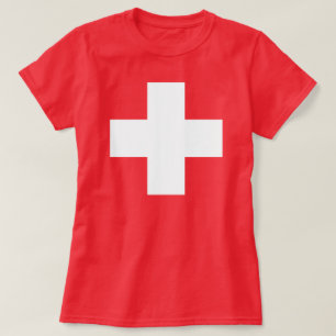 スイス国旗 Tシャツ