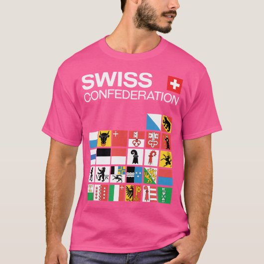 スイス国旗 Tシャツ (正面)