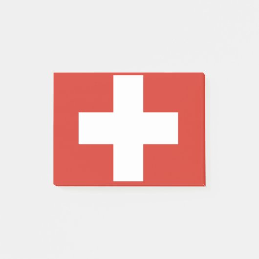 スイス国旗Post-it®注 ポストイット (正面)