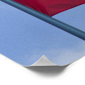 スイス国旗RF) ポスター (角)