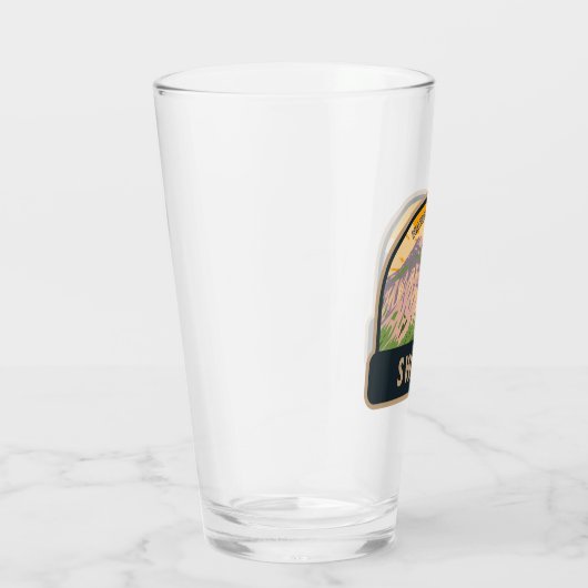 スイス国立公園スイスヴィンテージ タンブラーグラス (右)