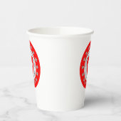 スイス国立日スイス国旗Edelweiss 紙コップ (左)