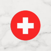 スイス国立日CHパーティー コンフェッティ (スモール正面)