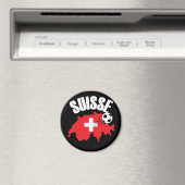 スイス地図サッカー マグネット (インサイチュ (食洗機))