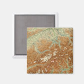 スイス地図 マグネット (正面/裏面)