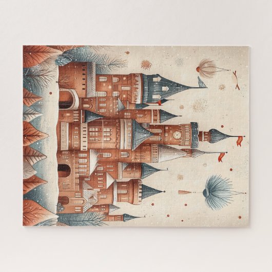 スイス城 ジグソーパズル (横)