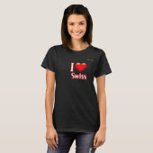 スイス大好き Tシャツ (正面フル)