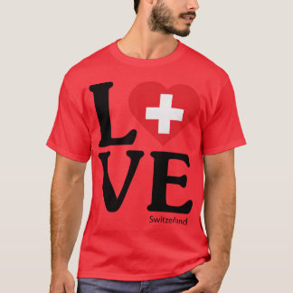スイス好きな人へ ユーモアグッズ Tシャツ