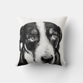 スイス山犬 クッション (裏面)