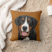 スイス山犬 クッション (ブランケット)