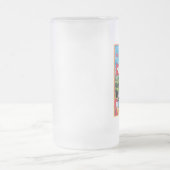 スイス山 フロストグラスビールジョッキ (中央)