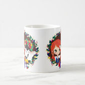 スイス愛：. コーヒーマグカップ (中央)