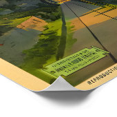 スイス旅行ポスター ポスター (角)