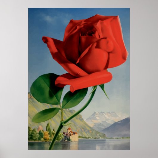 スイス旅行 ポスター (正面)