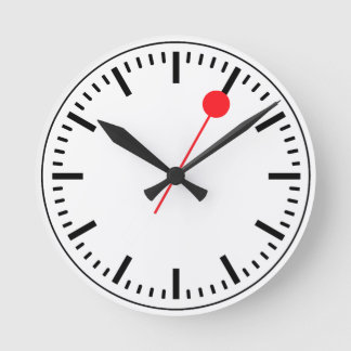 スイス時計 ラウンド壁時計