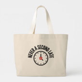 スイス時間厳守トート ラージトートバッグ (裏面)