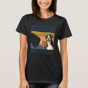 スイス最高の素晴らしの山犬の母は今まで犬の母 Tシャツ