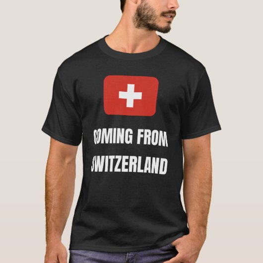 スイス来出身の Tシャツ (正面)