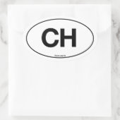 スイス楕円 楕円形シール (バッグ)