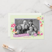 スイス点々のある母の日のグリーティングカード カード (正面/裏面インサイチュ)