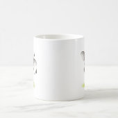 スイス産の小さな牛 コーヒーマグカップ (中央)
