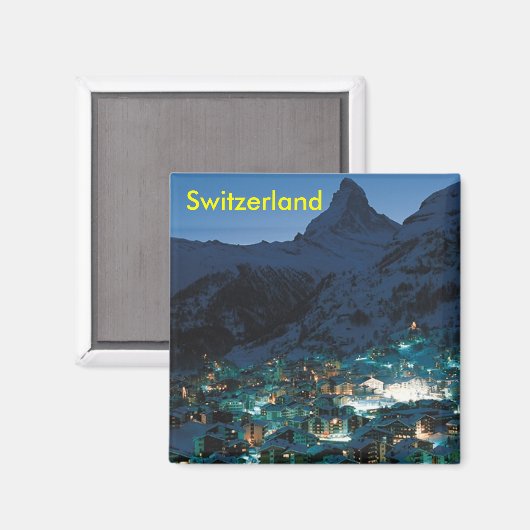 スイス磁石 マグネット (正面/裏面)