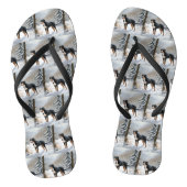 スイス素晴らしの山で雪のクリスマスを過ごす ビーチサンダル (ソール)