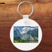 スイス素晴らしアルプス キーホルダー (正面)