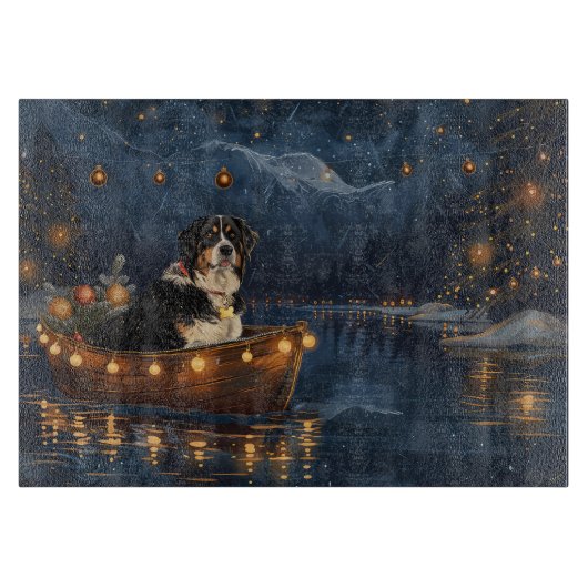 スイス素晴らしスマウンテンクリスマスフェスティバル航海 カッティングボード (正面)