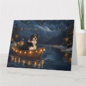 スイス素晴らしスマウンテンクリスマスフェスティバル航海 カード (正面)