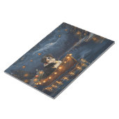 スイス素晴らしスマウンテンクリスマスフェスティバル航海 ノートパッド (アングル)