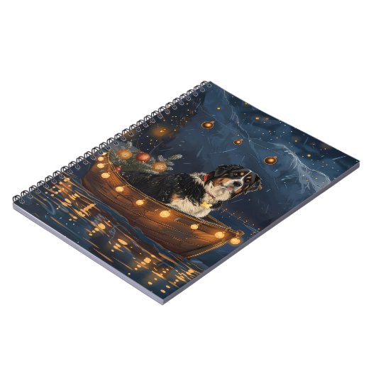 スイス素晴らしスマウンテンクリスマスフェスティバル航海 ノートブック (左側)