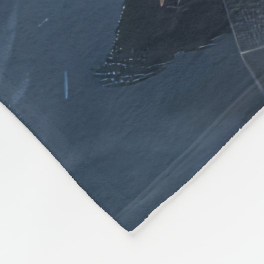 スイス素晴らしスマウンテンクリスマスフェスティバル航海 フリースブランケット (角)