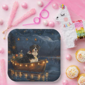 スイス素晴らしスマウンテンクリスマスフェスティバル航海 ペーパープレート (パーティー)