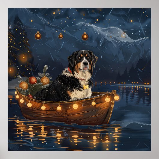 スイス素晴らしスマウンテンクリスマスフェスティバル航海 ポスター (正面)