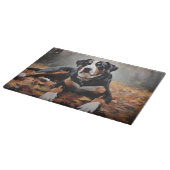 スイス素晴らしスマウンテン紅葉秋 カッティングボード (角)