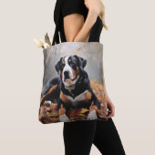 スイス素晴らしスマウンテン紅葉秋 トートバッグ (クローズアップ)