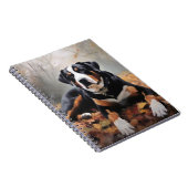 スイス素晴らしスマウンテン紅葉秋 ノートブック (右側)