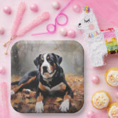 スイス素晴らしスマウンテン紅葉秋 ペーパープレート (パーティー)