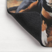 スイス素晴らしスマウンテン紅葉秋 マウスパッド (コーナー)