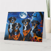 スイス素晴らしハロウィン不気味 カード (正面)