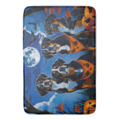 スイス素晴らしハロウィン不気味 バスマット (正面縦)