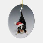 スイス素晴らしマウンテンドッグのクリスマスオーナメント セラミックオーナメント (右)