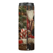 スイス素晴らしマウンテンドッグクリスマスフェスティバル タンブラー (裏面)