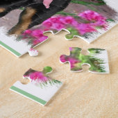 スイス素晴らしマウンテンドッグサマーガーデン ジグソーパズル (側面)