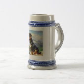スイス素晴らしマウンテンドッグ ビールジョッキ (正面右)